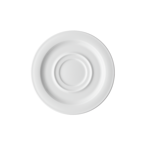 Thomas Trend weiss - Gastro Kombi-Untertasse mit Fahne 16cm (34646))