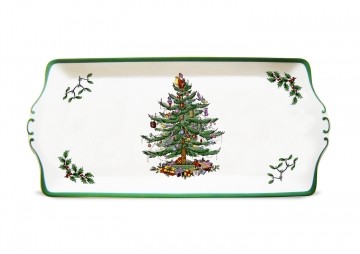 Spode Christmas Tree Stollenplatte 33cm