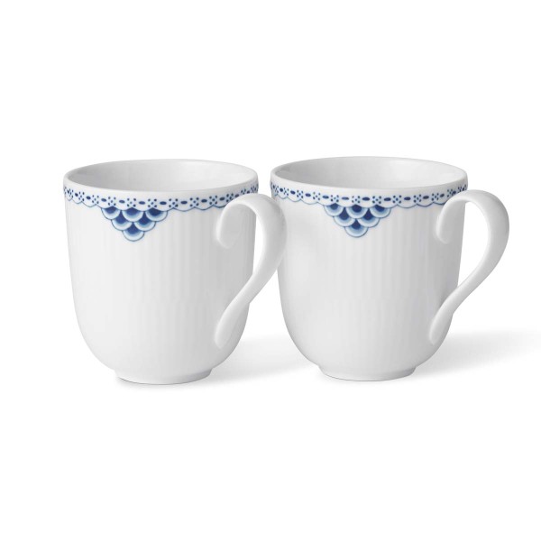 Royal Copenhagen Princess 1055289 Becher mit Henkel 0,37l - Set 2tlg.
