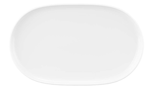 Seltmann Sento Home Weiß Teller/Servierplatte oval 33x20 cm