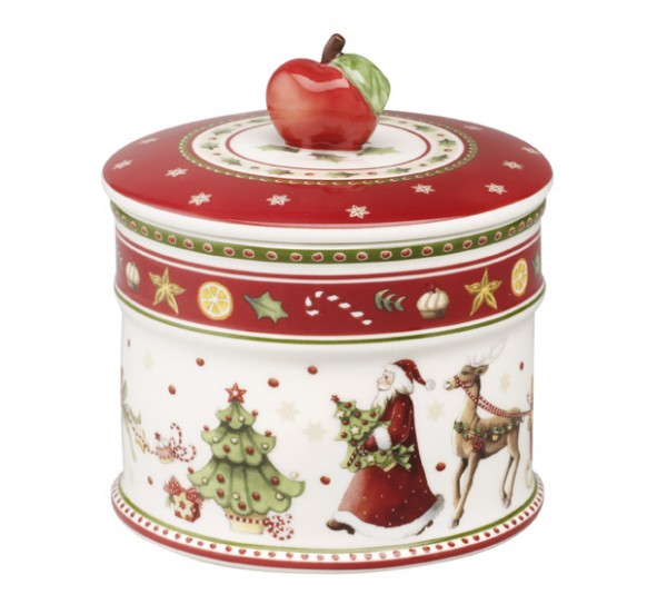 Villeroy &amp; Boch Winter Bakery Delight 1486124520 Gebäckdose, klein 12 x 11 cm