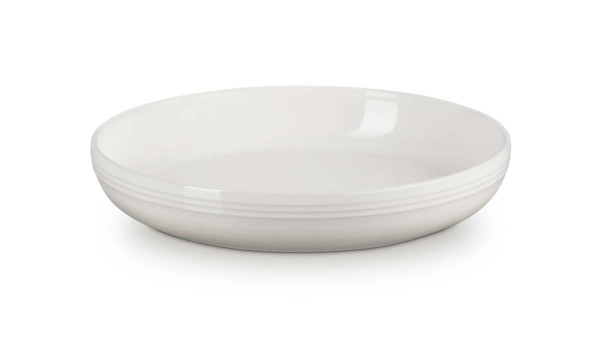 Le Creuset Steinzeug 70156967167080 Suppenteller Coupe 22cm 0,96L - Meringue