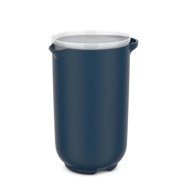 Mepal Chef it 102312518100 Rührbecher 1L mit Deckel - Navy