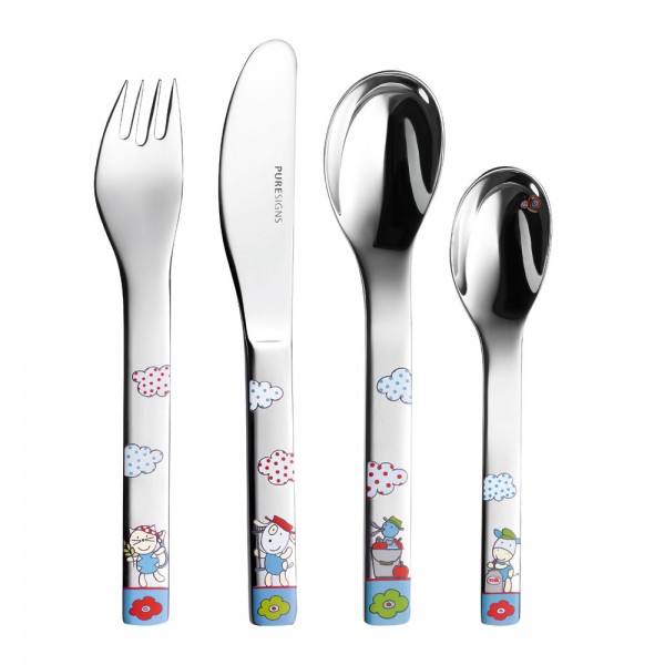 Pure Signs One Ferme 2010400 Kinderbesteck 4-tlg.