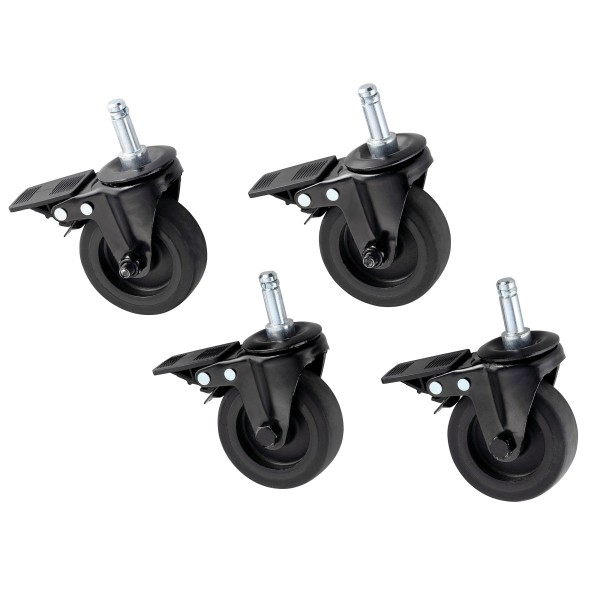 Rösle Videro, Allflame 250444 Premium Rollen 4er Set