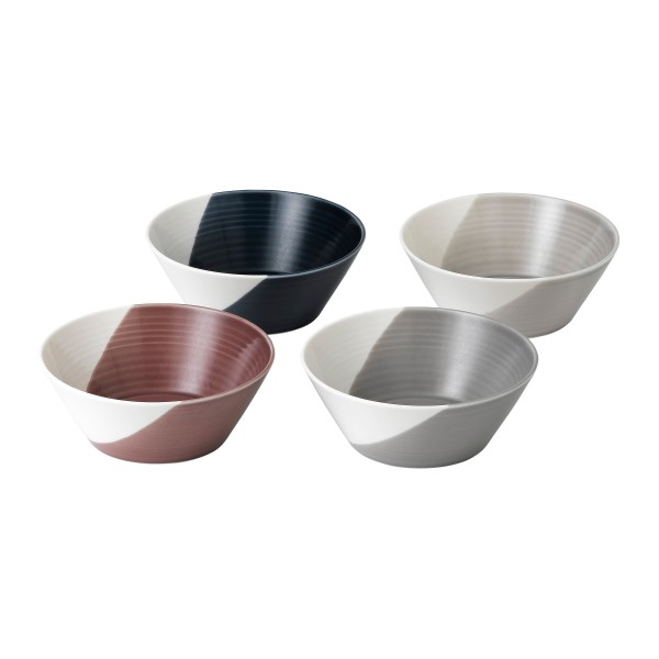 Royal Doulton Bowls of plenty 40034689 cereal bowl 16cm set mixed colours 4pcs