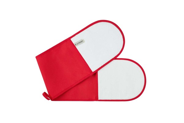 Le Creuset Textilien 95001000600000 Doppelhandschuh - Kirschrot