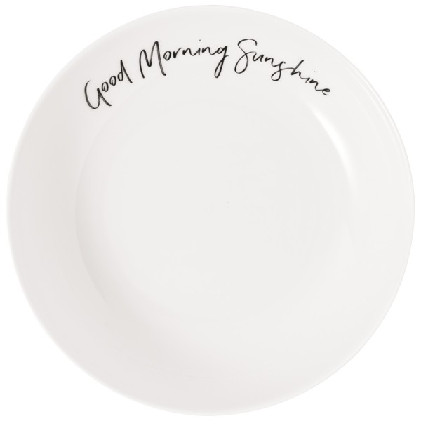 Villeroy &amp; Boch Statement 10-1621-6503 Schale flach Good Morning Sunshine 18,7 cm