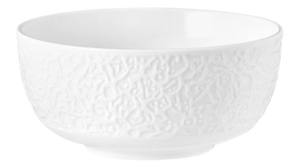 Seltmann Nori-Home weiß Müslischale 15 cm Relief