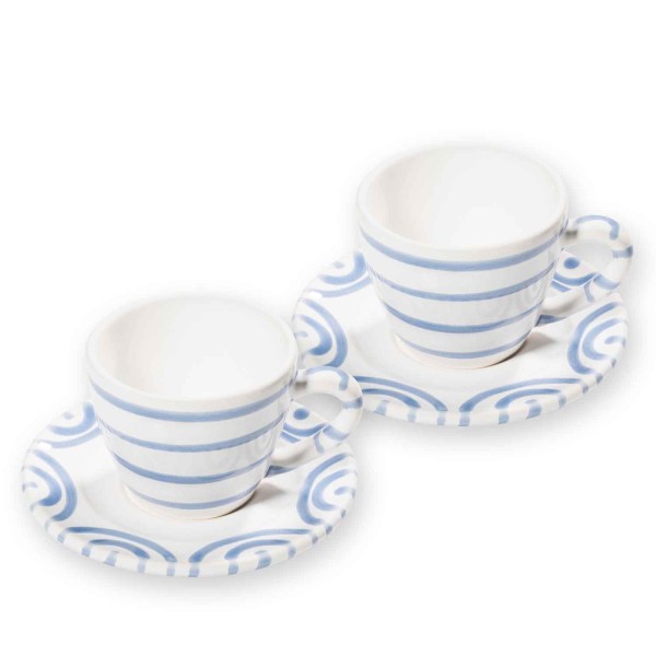 Gmundner Blaugeflammt 0102STES02SET Espresso für 2