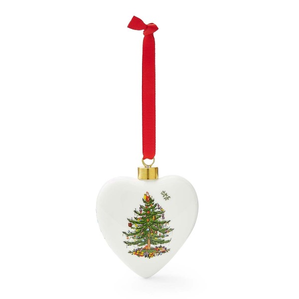 Spode Christmas Tree (XTFI09270-XC) Ornament Herz 8,5x10x2,5cm