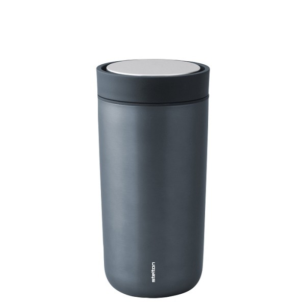 Stelton To Go Click 685-18 Thermobecher 0.4 l. dark blue metallic