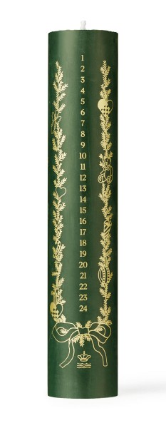 Royal Copenhagen Star Fluted Christmas 1083581 Adventskerze Grün 25cm