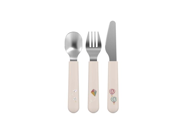 Mepal Mio - Sunshine &amp; Rainbow 108033065245 Kinder-Besteckset 3-tlg.