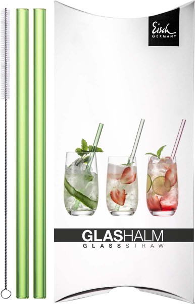 Eisch Gentleman 86599811 Glashalm-Set-3tlg. 998/11 grün