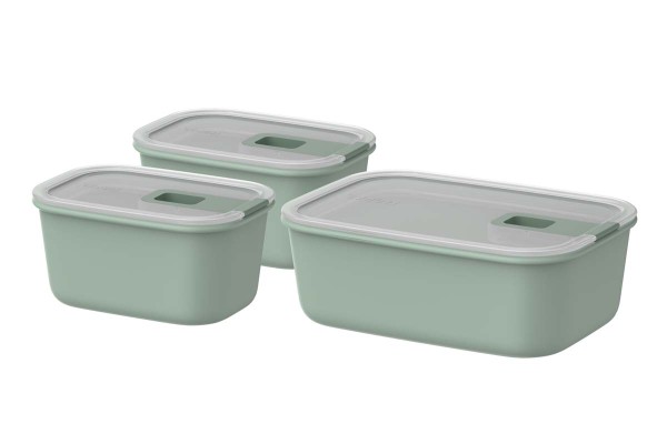 Mepal Easyclip 106181294700 Set 3tlg. (2x 0,45l+1l) - Nordic Sage