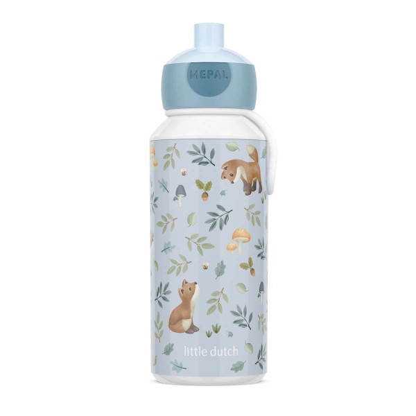 Mepal Campus 107410065408 Trinkflasche Pop-Up 400ml - Forest Friends