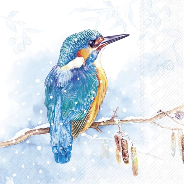 Ihr THE KINGFISHER light blue L1053049 Lunch-Servietten