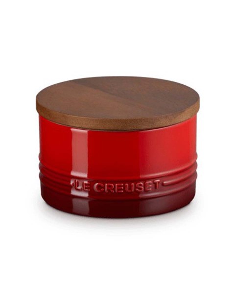 Le Creuset Steinzeug 70819470600099 Vorratsdose 0,47L - Kirschrot