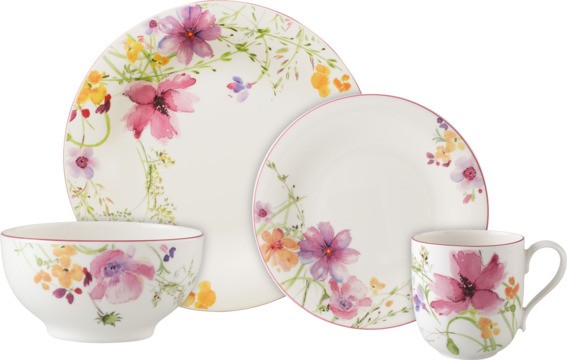 Villeroy &amp; Boch Mariefleur Basic Einsteigerset 8tlg.