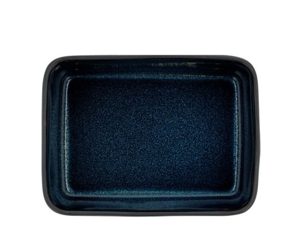 Bitz Auflaufform rechteckig 19 x 14 x 6 cm 29836 Schwarz/Blau