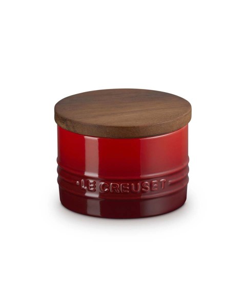 Le Creuset Steinzeug 70819200600099 Vorratsdose 0,2L - Kirschrot