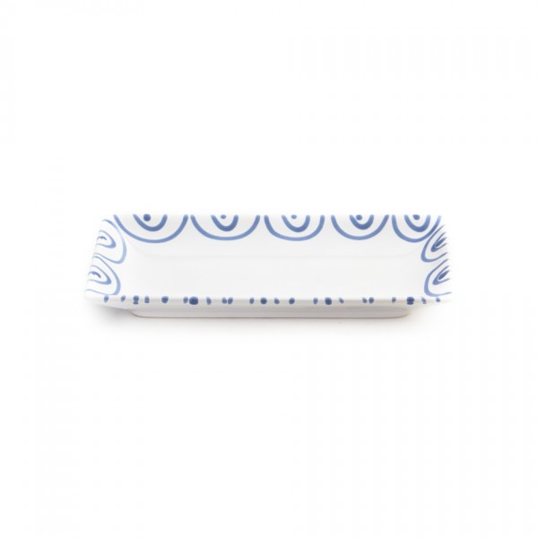 Gmundner Keramik Blaugeflammt Snack-Schale (SASN22) 22 x 11cm
