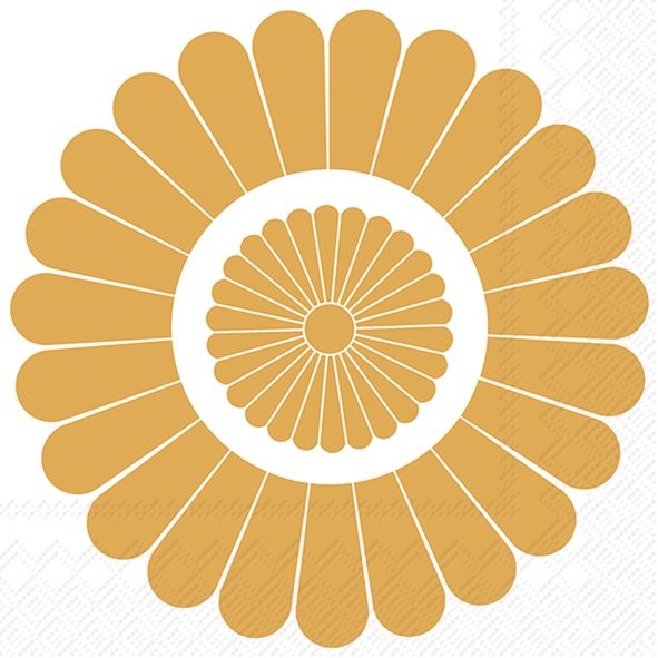 IHR Fleur (V&amp;B) Yellow L1110370 Lunch-Servietten 33 x 33 cm