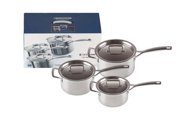 Le Creuset 3-Ply 96209000001000 Profitopfset 3-tlg.