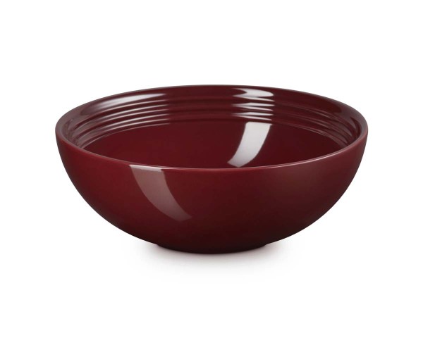 Le Creuset Steinzeug 70120249490001 Salatschüssel 24cm 2,2L - Garnet