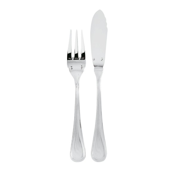 Sambonet Contour Edelstahl 18/10 52501-88 Set 24tlg. Fischbesteck