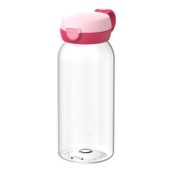 Mepal Campus 107485074100 Trinkflasche mit Klappdeckel 0,6l - Cool Pink