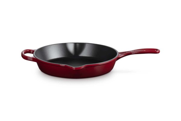 Le Creuset Gusseisen - Signature 20187269490422 Brat- und Servierpfanne hoch 26cm 2L - Garnet