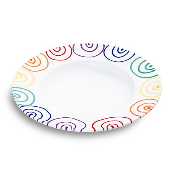 Gmundner Regenbogen 0120TEGO29 Pastateller Gourmet (Ø 29cm)