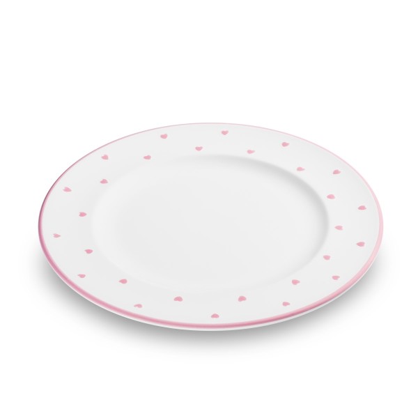 Gmundner Herzerl Rosa 0012TDGO22 Dessertteller Gourmet (Ø 22cm)