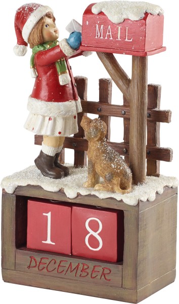 Villeroy &amp; Boch Winter Collage Accessoires 3593910067 Kalendermädchen