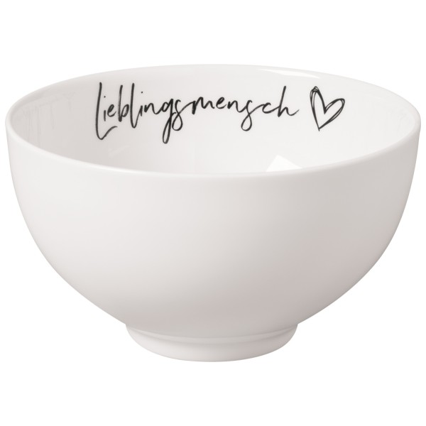 Villeroy &amp; Boch Statement 10-1621-6250 Bol Lieblingsmensch 14 cm