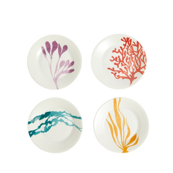 Royal Doulton 1815 Bright 1074431 Teller 16cm Motive - Set 4tlg.