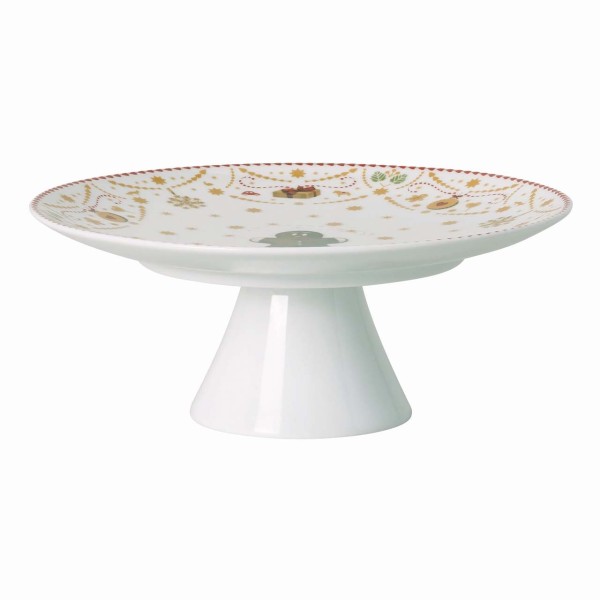 Hutschenreuther Christmas Love Tortenplatte auf Fuß 21cm