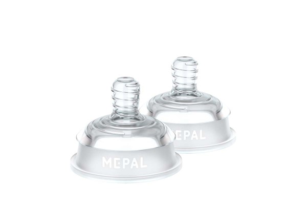 Mepal Mio - Klar 108062053100 Set Sauger Babyflasche 2-tlg. Fluss Langsam