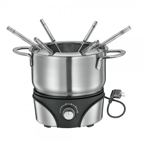 Küchenprofi Kochen am Tisch Fondue-Set GENF, elektrisch