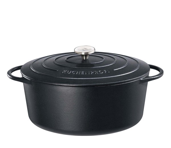 Küchenprofi Provence 0402001040 Bratentopf oval 40cm - Classic Black