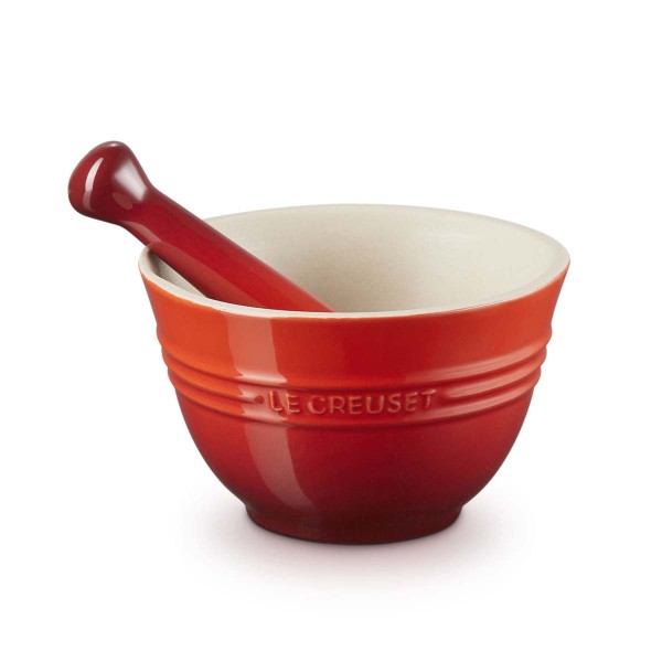 Le Creuset Steinzeug 81209300600003 Mörser 0,3L - Kirschrot