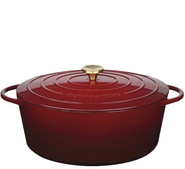 Küchenprofi Provence 0402000235 Bratentopf oval, 35cm - Médoc