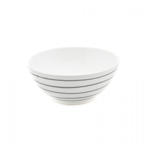 Gmundner Keramik Graugeflammt Schüssel rund (SUSE20) 20 cm