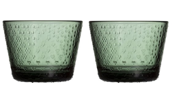 Iittala Tundra 1070604 Glas 0,16l - Pine Green 2stk
