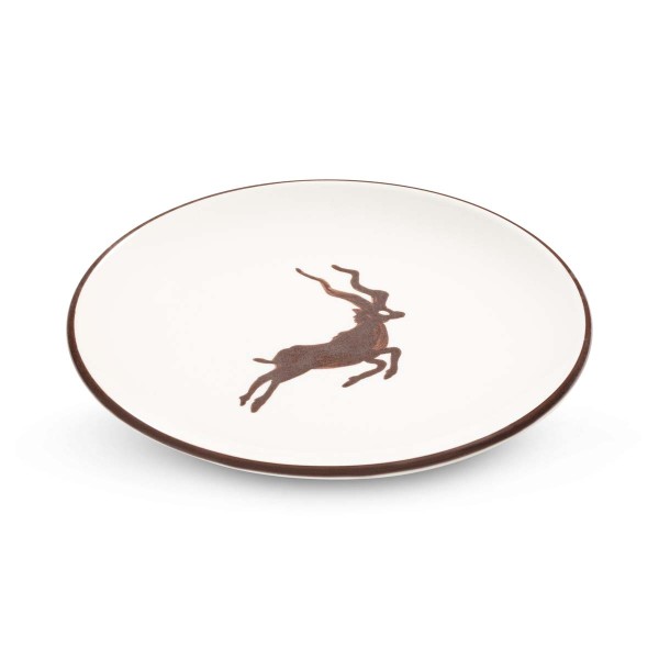 Gmundner Brauner Kudu 0463TDCU20 Dessertteller Cup (Ø 20cm)