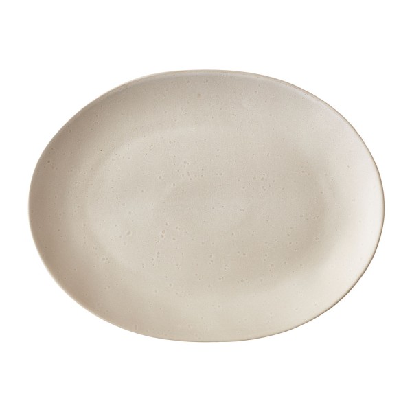 Bitz Matt Creme 12502 Grillteller 30 x 22,5 cm