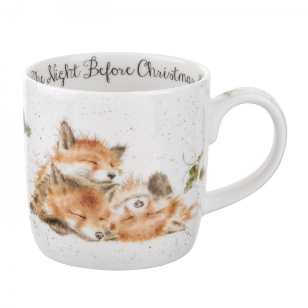 Wrendale The Night Before Christmas (fox) Becher 0.31L