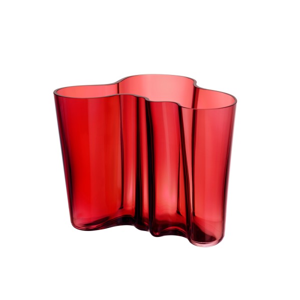 Iittala Aalto 1014338 Vase 16cm - Cranberry